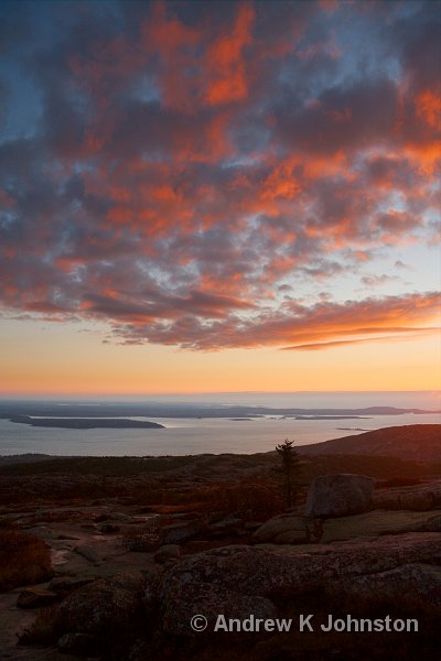 1008_40D_4710.jpg - Sunrise over Bar Harbor, Maine, from Mount Cadillac