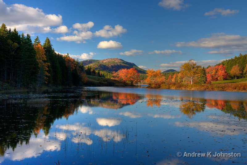 1008_40D_4134.JPG - Reflections on Long Pond, Acadia National Park, Maine